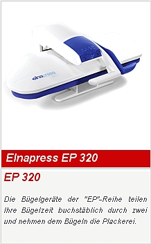 ... zum Online-Shop - Elna Bügelpresse "Elnapress 320" EP 320 ... zum Online-Shop - Elna Bügelpresse "Elnapress 320" EP 320